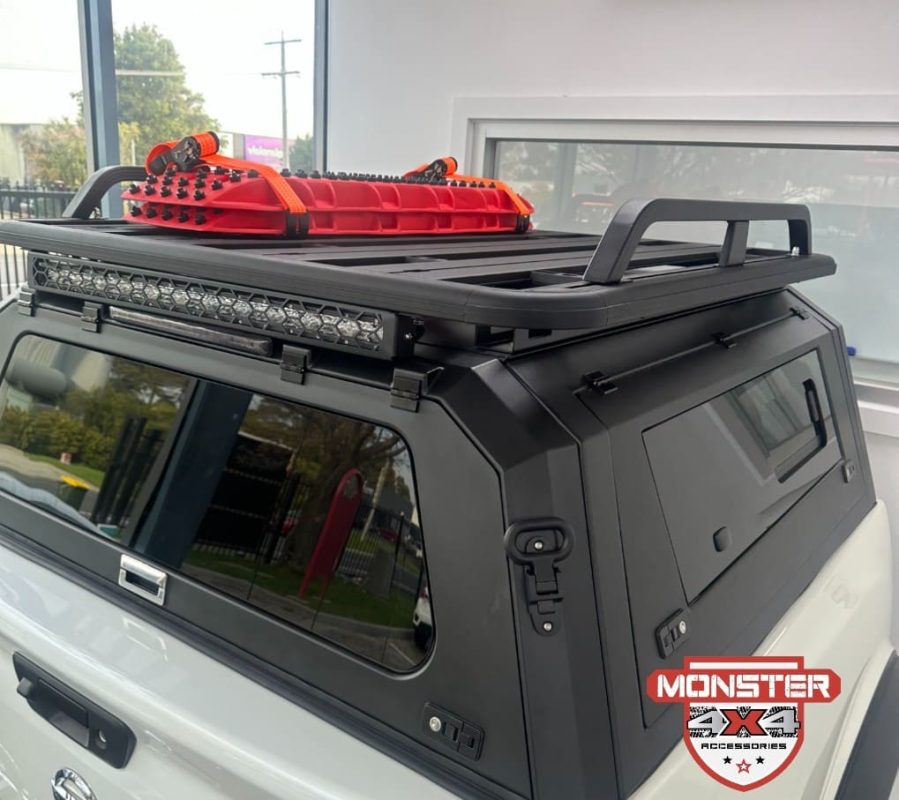 2 x SIDE RAILS TO SUIT 2200MM LONG PLATFORM RACKS HEAVY DUTY STEEL BARS ...